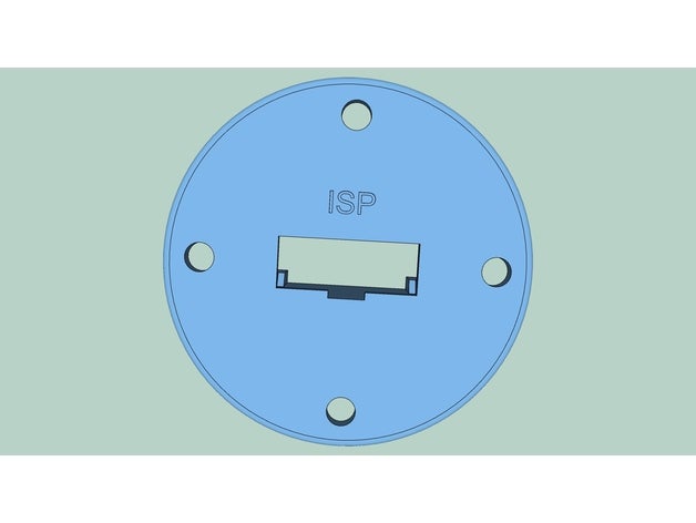 isp-built-in-Buchse - Elektronik 3D print model - Mito3D