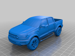 ford ranger año 2018 vehículos coche coches vehículo 3d print model - Mito3D