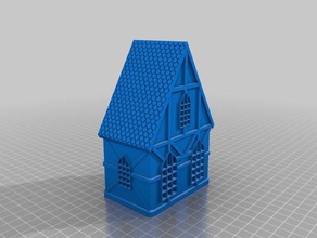 tiny light house decor cosy decoration lighthouse timbered 3d print model - Mito3D