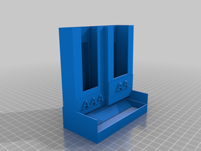 batteriefach Zauberstab zur montage hobby 3d print model - Mito3D