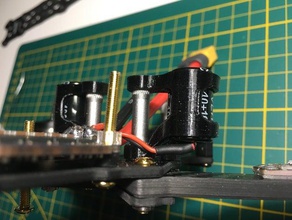capacitor de montagem geprc mark4 r c veículos titular fpv 3d print model - Mito3D