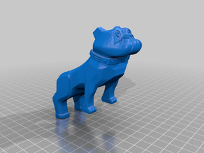mack boğa köpek hood orniment 3d baskı 3d print model - Mito3D
