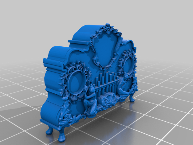 wurlitzer band organo art 3D print model - Mito3D