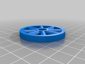 spoke wheel gadgets 3d print model - Mito3D