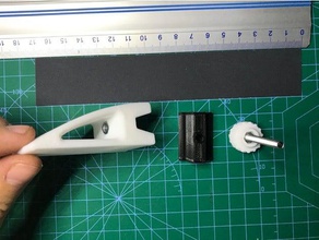 improved fixed sanding tool remix hand tools block sticks 3d print model - Mito3D