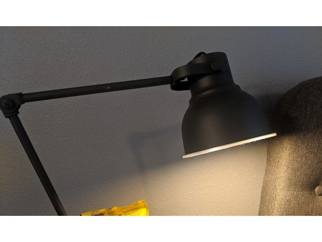ikea hektar lámpara cubierta de la caja luz decoración difusor pantalla pantallas lámparas a sombra del adaptador 3D print model - Mito3D