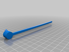 measurement spoon 1ml 150mm long handle household supplies 3d print model - Mito3D
