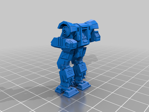 mw4 - ejderha model robotlar battletech mechwarrior 3d print model - Mito3D