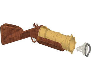 náutica pirata de antigüedades la mano cañón props cosplay prop arma halloween haloween naval 3d print model - Mito3D