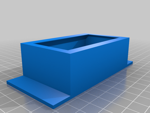 drok panel metre kutusu - yüzey montaj diy 3d print model - Mito3D