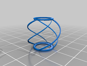 esférico declaração de pulseira pulseiras balão moderno rodada esfera esférica 3d print model - Mito3D