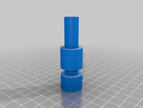 jango fett joelho dart longa adereços 3d print model - Mito3D