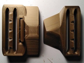 supportless tático fivela do cinto os acessórios 3d print model - Mito3D