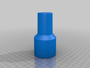 shop vac kirby adapter household shopvac vaccum 3d print model - Mito3D