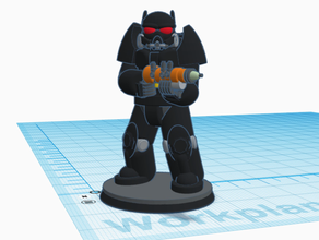 final version enclave advanced power armor soldier 3d printing america bethesda capital eden fallout 3 henry john miniature president remix rpg tabletop tinkercad usa video game wasteland x-02 x02 3d print model - Mito3D