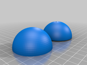 squash topu mıknatıs etrafında halka 3d baskı 3d print model - Mito3D