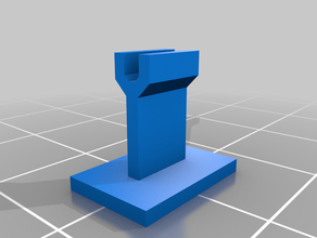 pin-retour bouton stand de l'organisation 3d print model - Mito3D
