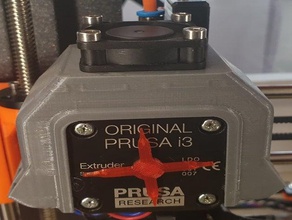 prusa i3 extruder stepper cooler 3d printer parts 3d print model - Mito3D