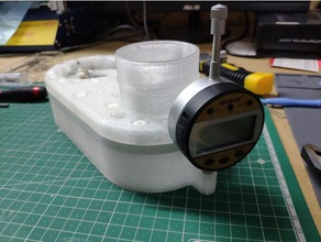 magnetic cnc dustshoe customized dust shoe router collector 3d print model - Mito3D