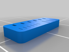 usb-Halter - Organisation micro sd Veranstalter usb usb-stick 3d print model - Mito3D