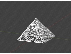 pyramid light halloween new year xmas 3d print model - Mito3D