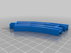 mini courbe de rail plarail jouets construction 3d print model - Mito3D