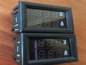 numérique volt ampèremètre pcb hider de l'électronique l'ampèremètre le voltmètre 3d print model - Mito3D