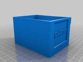 casella di gameboy cartuccia video giochi box 3d print model - Mito3D