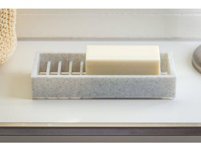 customizable soap tray bathroom accessories bathtub soapdish dish holder 3d print model - Mito3D