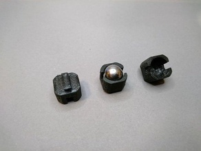 fischertechnik pelota rueda juguetes de construcción la bola caster giratoria tortuga robot 3d print model - Mito3D