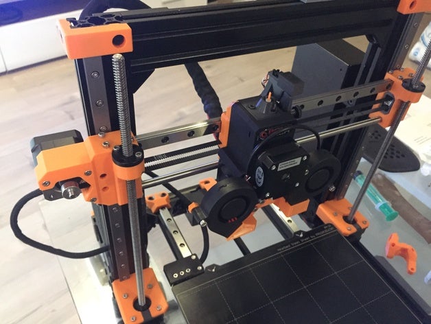 full bear mk3 z-lineal rails twe-04-12 3d printer parts 3D print model - Mito3D