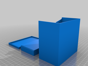 low t packet box bathroom 3d print model - Mito3D