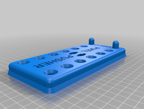 pixel pusher base platform tools boscoyo holidaycoro led mesh strip matrix 3d print model - Mito3D