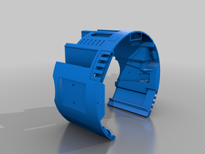 Herr baddely mark iii astromech-Kreissäge mod in der Robotik r2 r2d2 astromech 3d print model - Mito3D