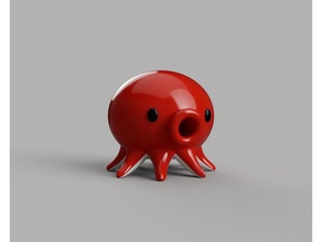 3dtakotuesday mood octopus animals figure tako 3d print model - Mito3D
