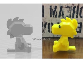 simple à woodstock personnes 3d print model - Mito3D