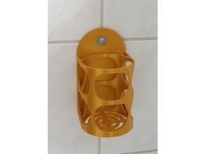shower beer holder - duschbierhalter bathroom bier duschbier accessories 3d print model - Mito3D