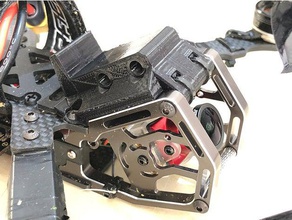 alfarc cham leon - montagem universal para a gopro r c veículos suporte de câmera gorpo monte o 3d print model - Mito3D