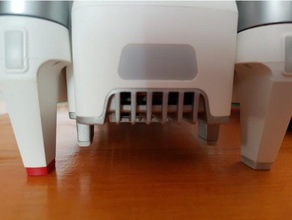a fimi x8 perna da frente cap peças de substituição pac drone plug 3d print model - Mito3D