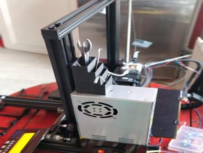 tool box geeetech a10 printer 3d accessories v3 tools holder storage track print 3d print model - Mito3D
