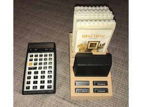hp-41 calculateur de boîte d'accessoires bureau 3d print model - Mito3D