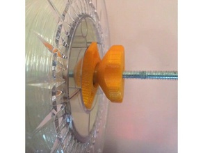 universal spool holder 3d printer parts filament prusa i3 3d print model - Mito3D