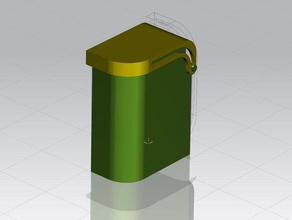 nikon battery case 3d print model - Mito3D