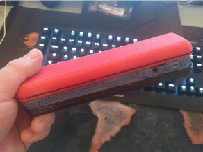 improved ts-100 case zipper tool holders & boxes hardcase ts100 3d print model - Mito3D