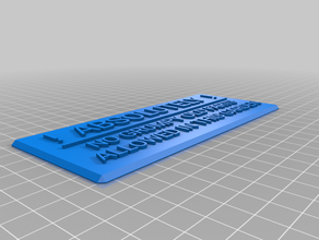 rabugento, peidos office personalizado 3d print model - Mito3D