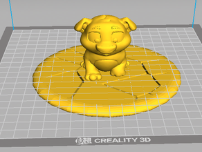 remixed dog 3d printing tests remix remixdog test 3d print model - Mito3D