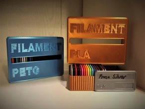 filaman örnek kutusu 3d baskı 3d print model - Mito3D