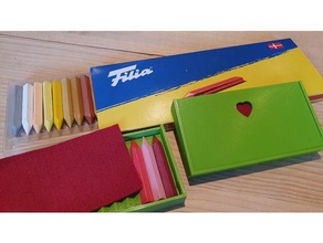 filia crayons - pen box 3d print model - Mito3D