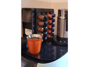 capsules holder nespresso c30 household 3d print model - Mito3D