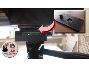 adapter stativhalter tripod holder camera fotokamera kamerastativ photo samsung hmx stativ video videokamera 3d print model - Mito3D